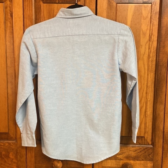 VanHuesen Boys Button Down Dress Shirt Size 12 - Picture 4 of 9